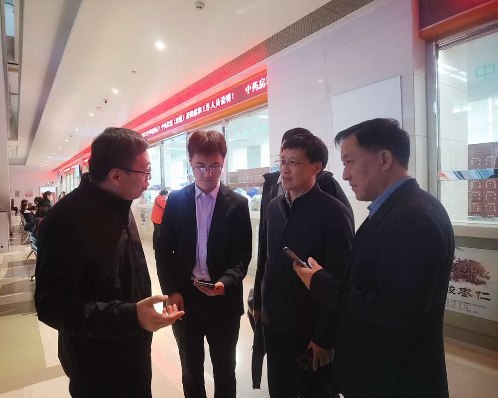我司董事長參加濰坊市政協(xié)“知情明政”活動，走進濰坊市中醫(yī)院調(diào)研信息化建設(shè)工作